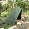 YAJIN CRAFT Polish Tent Front Curtain for Solo Tents, One-Pole Tents, and Military Tents