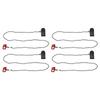 4PCS Treadmill Emergency Stop Switch with Magnet Running Machine Safety Clip Fitness Accessory Key Lock