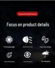 Rechargeable Mini Flashlight: Multifunctional Tent & Emergency Light for Camping & Home