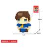 Lovely Fighter Figures Micro Diamond Building Block Nanobrick Kyo Iori Terry Mai Ryu Ken Gouki Chun-Li M·Bison Construction Toys
