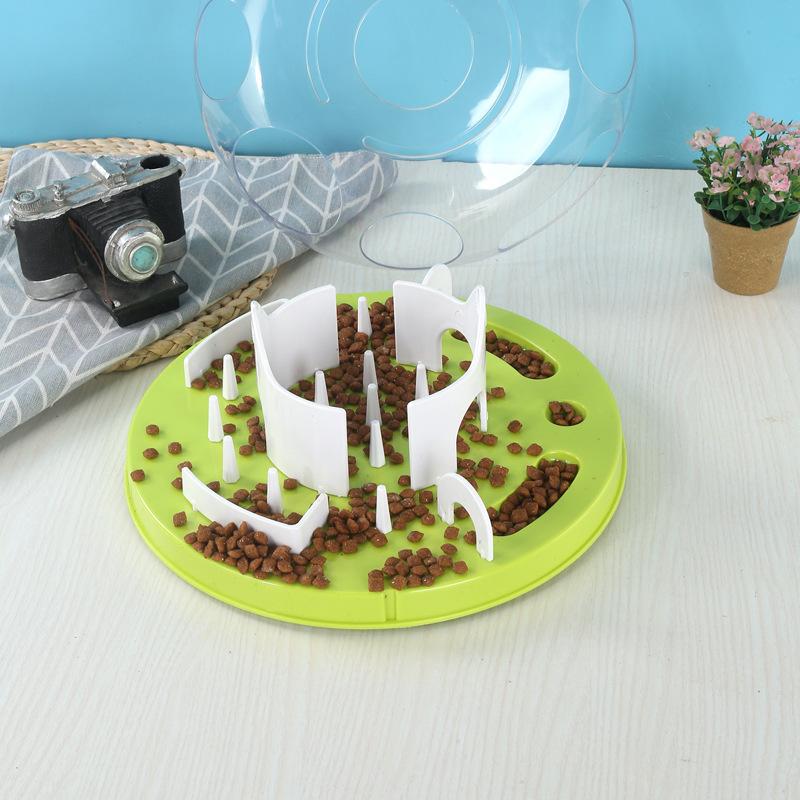 Zabawka interaktywna Cat Puzzle Zabawna zdejmowana miska na powolne jedzenie dla kotów Antypoślizgowa, trwała zabawka szkoleniowa dla szczeniaka i kociaka Artykuły dla zwierząt