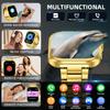 Outdoor Sport Rugged Military Smart Watch Men 2.01inch HD Screen 370mAh Battery Waterproof SWIM Watch BT Calling Smartwatch