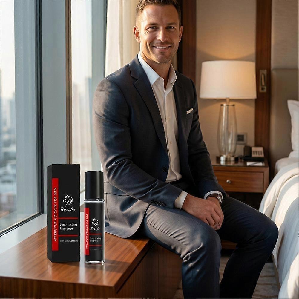 Roxelis Attraction Roll On Cologne High Pheromone For Men Fresh Scent