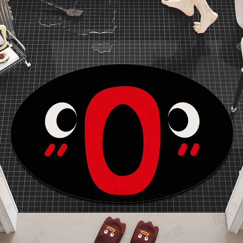 Pingu Cartoon Deurmat Antislip Entree Badkamer Keuken Vuilafstotende Vloermat Woondecoratie 50X80CM 1.6X2.6FT