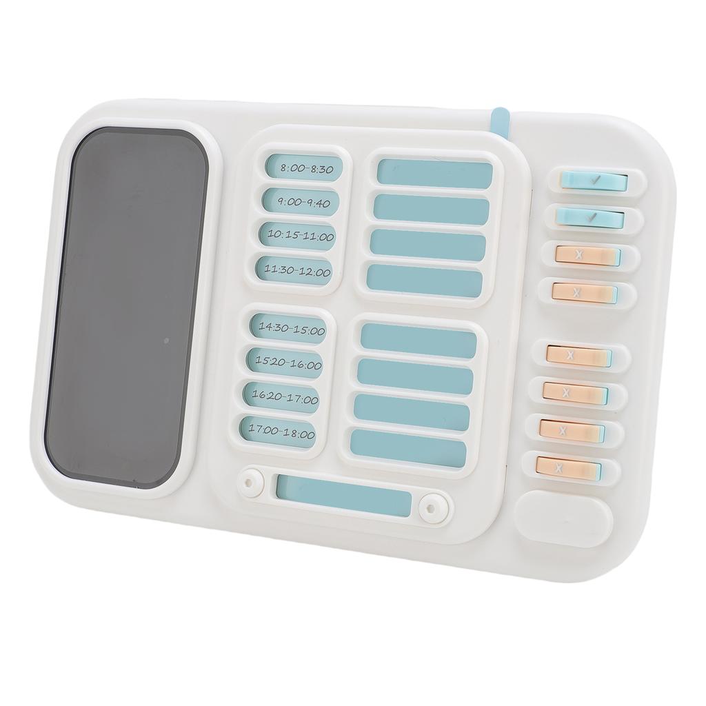 Silent Visual Timer with Planning Board Task Cards Kids Time Manager Alarm Clock for Classroom and Home Use