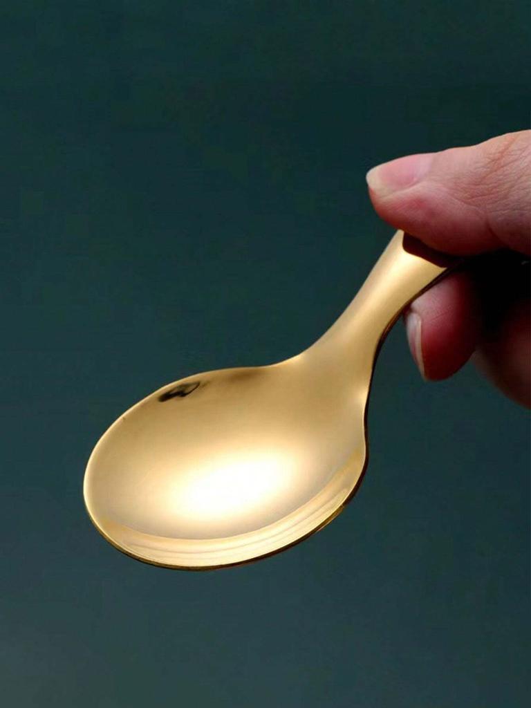 Stainless Steel Portable Spoon, Fork, Short Handle Fork & Spoon, Student Flatware Set, Dining & Dessert Utensils