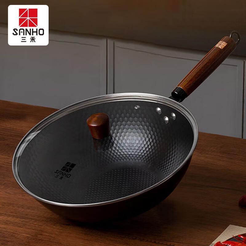 

Sanhe Nitrided Hammered Cast Iron Wok