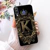Case For Samsung Galaxy M30 M20 M10 Cover SM-M305F SM-M205F SM-M105F Fundas M 30 Luxury A Z Initial Letters Soft Silicone Bumper