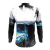 Customizable Hooded Half-Zip Fishing Jacket for Men and Women - Lightweight, Breathable Milk Silk with Cooling Effect