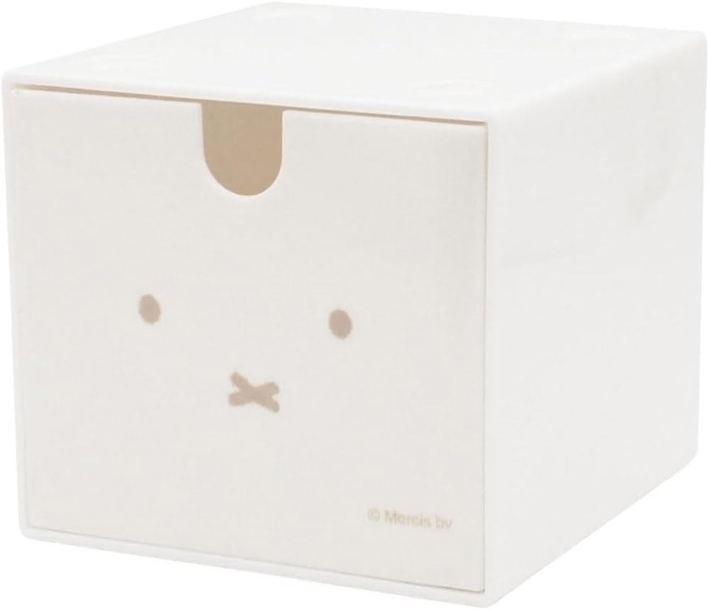 

Tees Factory Miffy Stacking Chest Face Ivory 236886