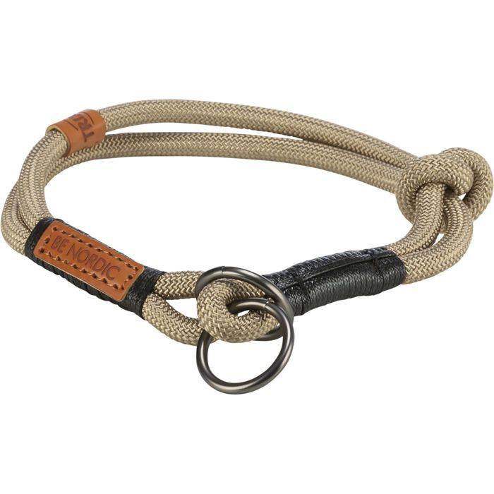 Collier Semi-étrangleur - Trixie - Be Nordic - Sable/Beige - Taille Moyen - Confort Optimal
