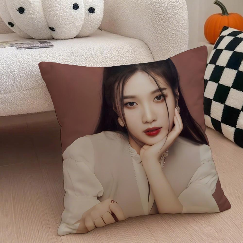 Singer Lovely JJOY Cushion Cover Throw Pillow Cover Hidden Button Durable Polyester Chair Cushion