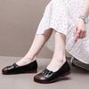 Shallow Mouth Single Shoes Retro Women's Shoes Women's Flat Bottom Casual Comfortable Women's Single Shoes Work Shoes