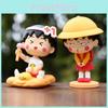 Chibi Maruko Chan Anime Pvc Desk Decor With Creative Office Figurine For Kids And Teens