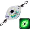 Fishing Lure Light Deep Drop Underwater Green Fishing Light for at Night, Water-Triggered Designed Bait Light,Attractive Light Saltwater Freshwater