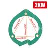 1/5/10pcs/lot 2KW 5KW Camping Truck Cab Diesel Heater Blower Fan Motor Gaskets For Eberspacher Airtronic  D2/D4/D4S