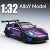 1:32 911 GT3RS Panamera Alloy Miniature Model Toys Diecast Doors Opened Pull Back Rubber Tires Vehices for Friend Birthday Gifts