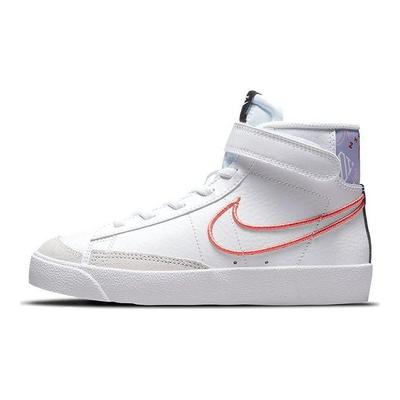 Blazer Mid 77 SE PS Playful Branding - White Kids Sneakers Purple-Pulse Pink-Foam Magic-Ember DJ0266-100
