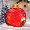 Runtowo Big PVC Inflatable Ball ,2025 Christmas Decor for Home,Santa Claus Snowman Christmas Ornaments,Xmas Gifts ,2026 New Year