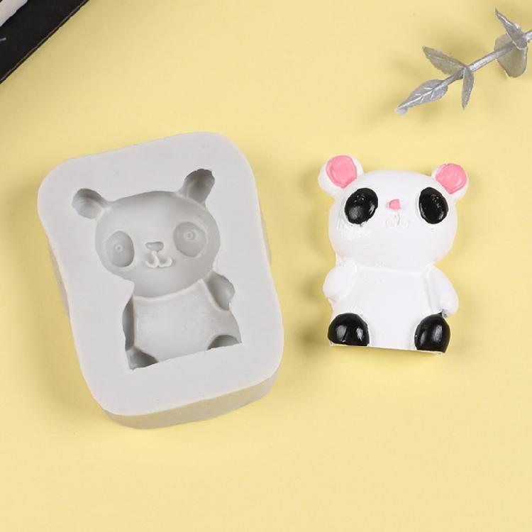 Food Grade Resin Soap Making Mould Safe Silicone Mold Lovely Cartoon Animal Charm Design Baking Craft Tool
