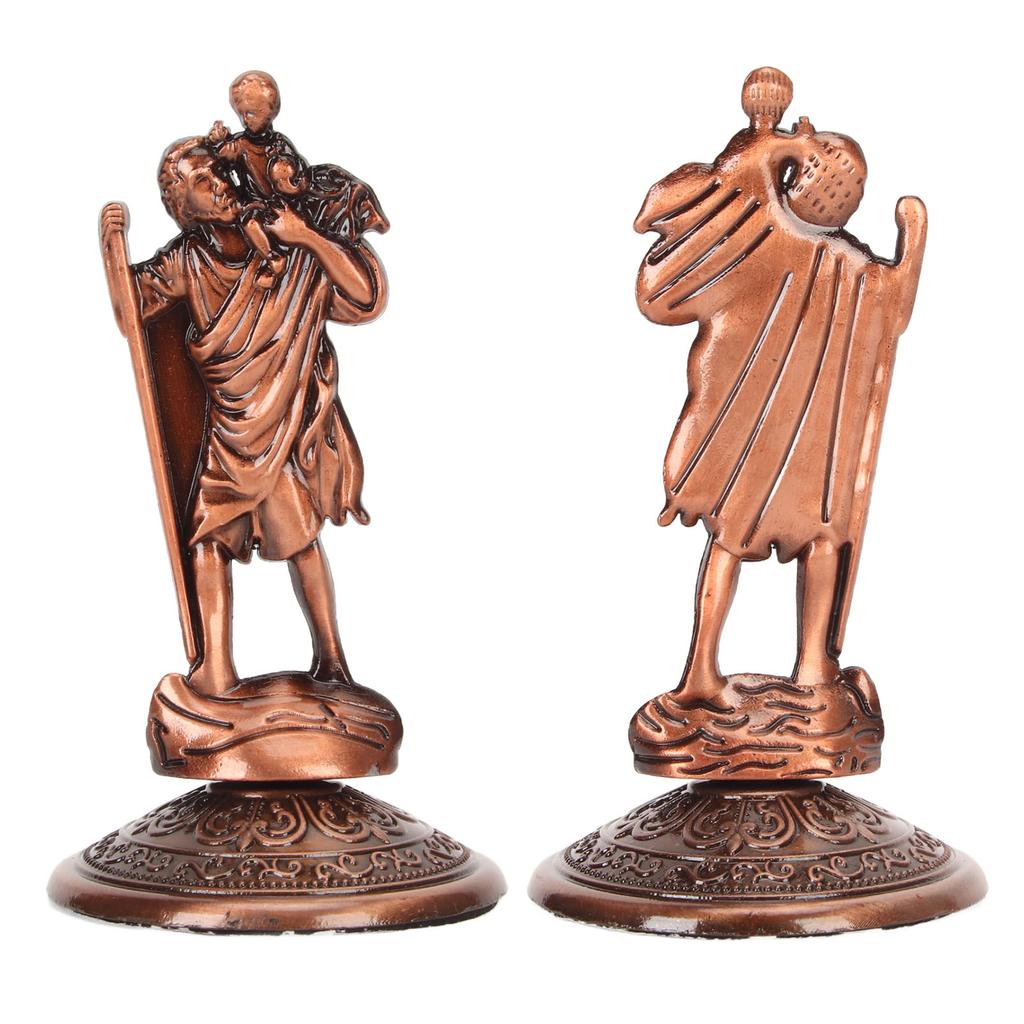 Soška Ježíše Ozdoba Slitina Křesťanské Ozdoby Figurka Ježíše Krista Ozdoba pro Domov Auto Kancelář