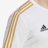 Adidas T Shirts Men's White Crew Neck Moderate Straight Fit HY0605