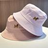 Și Simple Pălării de Pescar Brodate cu Pui de Câine Femei Vară, Pălărie Bucket Bărbați Nouă Pliabilă Pălărie de Soare