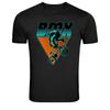 BMX Trick Rider Retro Triangle Bike Graphic T-Shirt