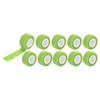 10pcs Cohesive Tattoo Grip Cover Wrap Portable Tattoo Handle Elastic Bandage Tape AccessoriesGreen