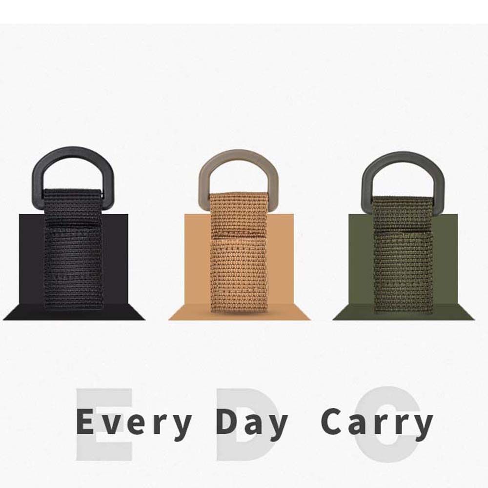 Fastener Keychain Outdoor Backpack Hook Bag Hanging Buckle Carabiners Buckle Molle Webbing Clip