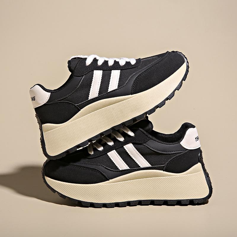 Ins Korean Version of Forrest Gump Women's Shoes, Spring New Internet Celebrity Student Sports Shoes Heightened Street Casual Shoes