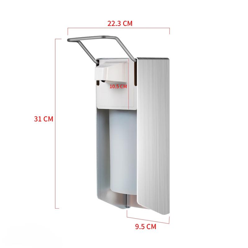 OLOEY Stainless Steel Elbow Press Soap Dispenser