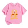 Kids Boys Girls 100% Cotton Crew Neck Short Sleeve T-Shirt, Fun Cobra Graphic Strike Fast Casual Tees, Soft Breathable Tops for Daily Outdoor Sports P