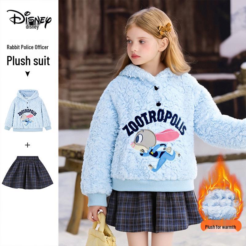 Disney Children s Winter 2025 Thickened Two-Piece Clothing Set 140 cm