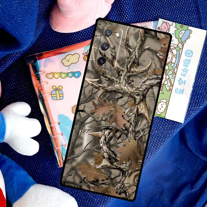 Hunting Camo Case For Samsung Galaxy S26 Ultra S25 S24 S23 S22 S21 S10 Plus S20 FE S25 Ultra Cover Funda