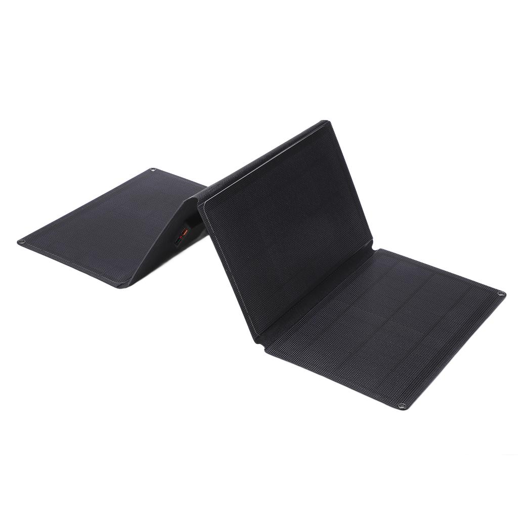 Foldable Solar Panel Charger Portable 30W 5V 12V DC Output 2 USB Fast Charge for Camping