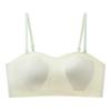 Petal Rabbit Ear Cup Soft Support Bra Tube Top Summer Small Breasts Gather Ultra-thin Underwear Women's Seamless Skin-friendly Bra
