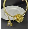 Tooxika Heavy Industry Exaggerated Three-dimensional Pearl Flowers Camellia Collar Light Luxury Necklace Accessories For Women