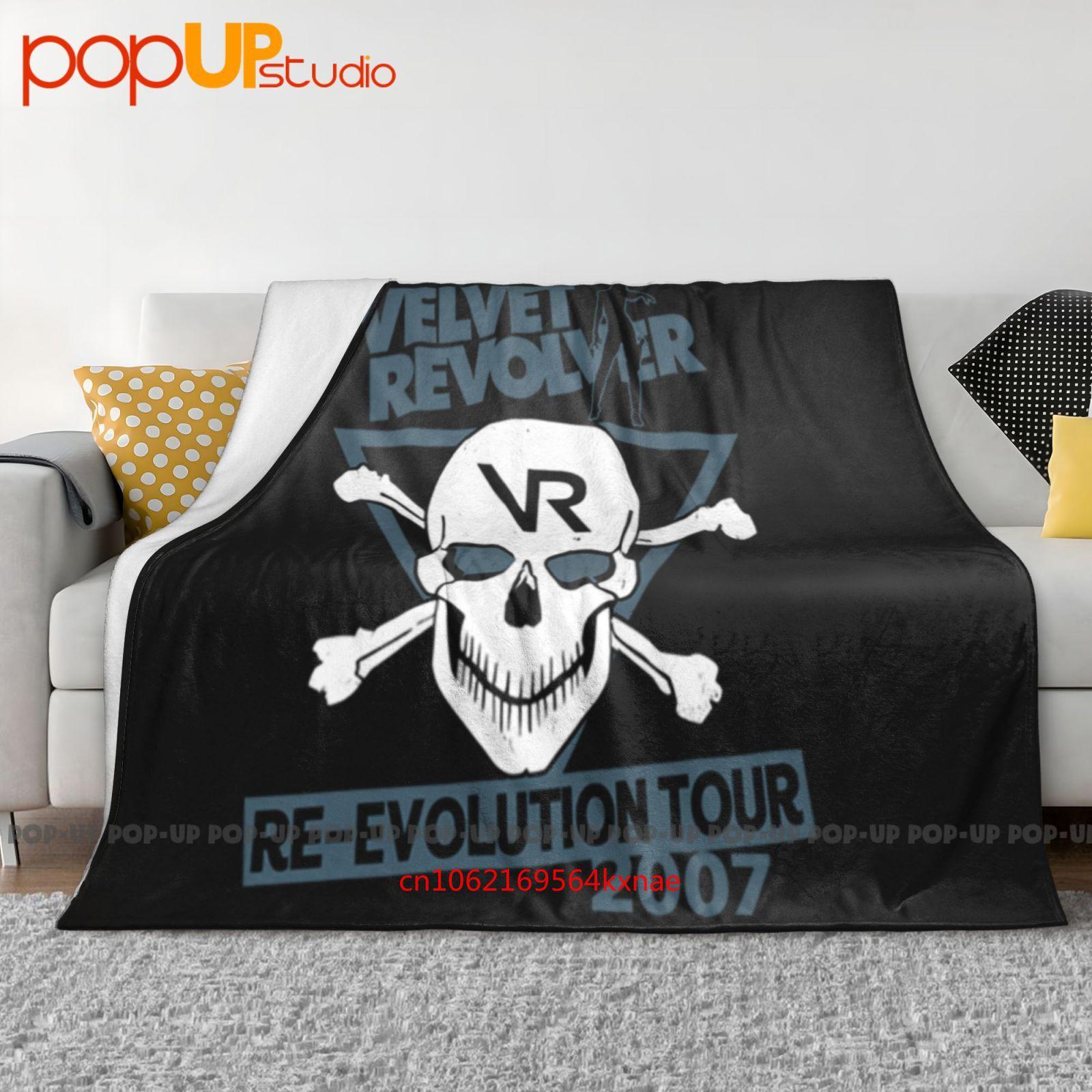 

Velvet Revolver Re Evolution Tour 07 Ultra-Soft Blanket Quilt Winter Sofa Cover Bed Covers 30x40in