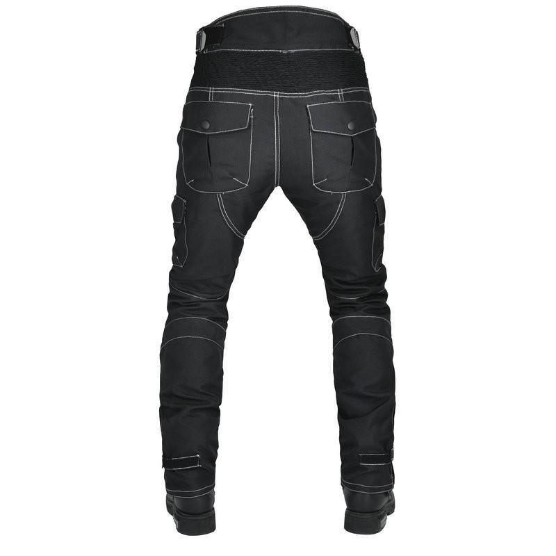 Mens Motorcycle Riding Pants Oxford Cloth Waterproof Multi-pocket Work Motocross Racing