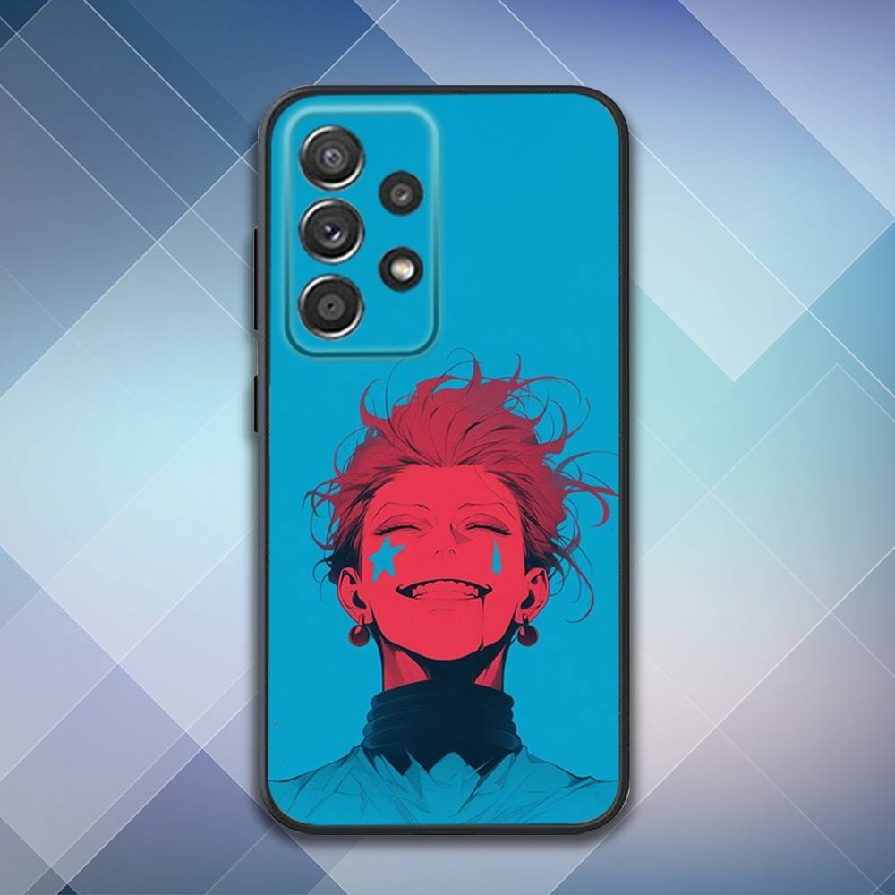 Anime H-Hisoka M-Morow Phone Case For Samsung S25,S24,S21,S22,S23,S30,Ultra,S20,Plus,Fe,Lite,Note,10,9,5G Black Cover