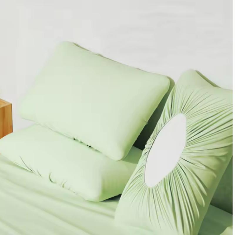 2pcs Single-Use Pillow Case, Disposable Thickened Breathable Pillowcase for Travel, Hotel, 50×80cm