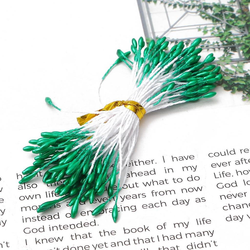 Handmade Chiffon Flower Stamen Hairpin Accessories - DIY Ancient Style Headpiece Core