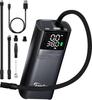 Kaedear Electric Motorcycle Air Smart Air 2000mAh X Total 150PSI Mobile Compressor for and Cars KDR-AP3 Pump, Rechargeable, USB-Powered, Pump, 2,