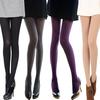 Collant Caldi Sexy Color Caramella da Donna 120D Velluto Senza Cuciture Primavera Estate Elastici Grandi Calze Lunghe