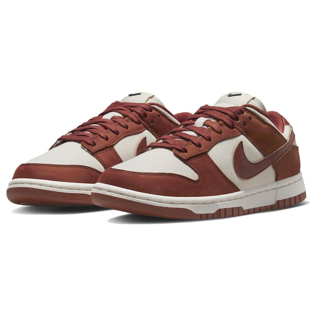 New Nike Dunk Low Lx Light Orewood Brown Rugged Orange Women's DZ2710-101