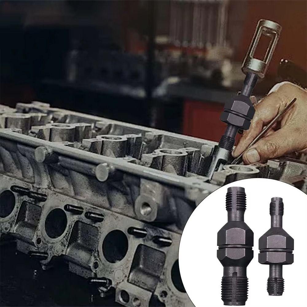 Heavy Duty Spark Plug Repair Tool Carbon Steel Spark Plug Re-thread Taps Auto Repair