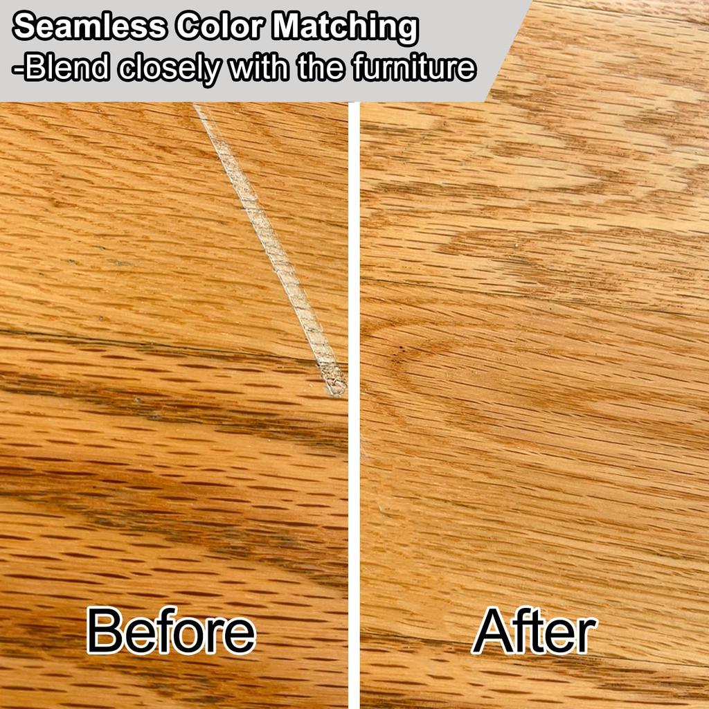 PATIKIL Furniture Repair Wax Wood Filler Sticks for Crayons, 12-Pack, Scratches, Holes, Tables, etc.