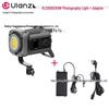 Ulanzi VL120Bi/C 120W Dual-Color Full Spectrum V-Mount Light for Live Beauty Photography