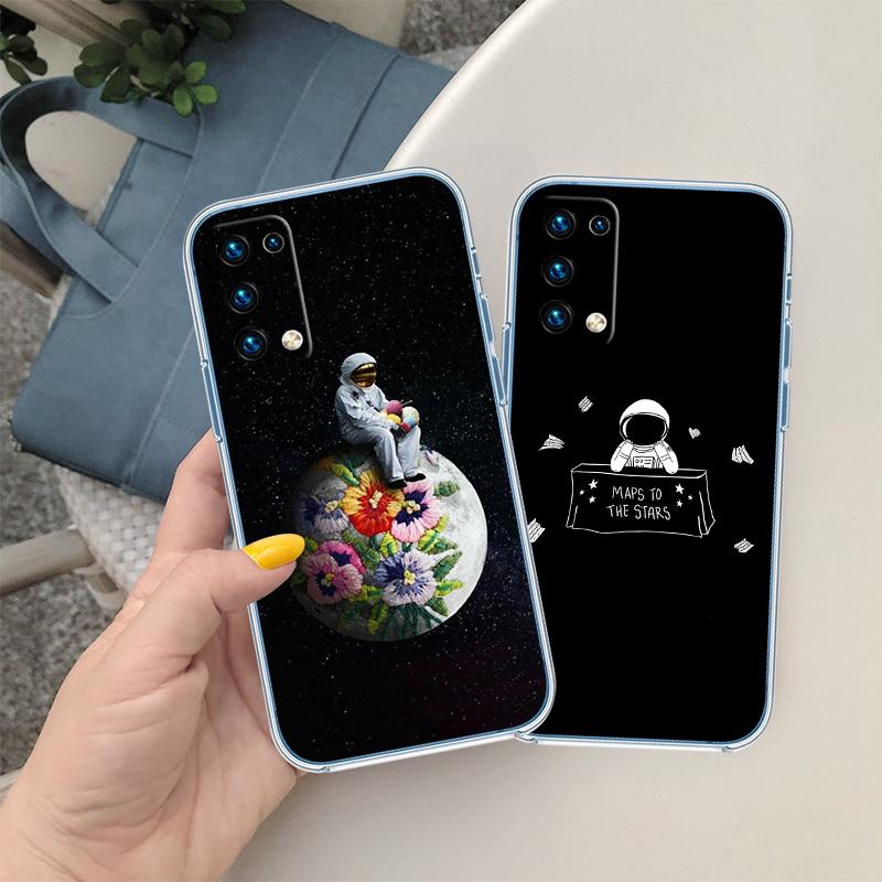 BH4 astronaut Planet Space moon Case for LG K22 K30 K40 K40S K41 K42 K50 K50S K51 K51S K52 K61 K62 K71 K92 Q60 Q61 V40 V50 V60